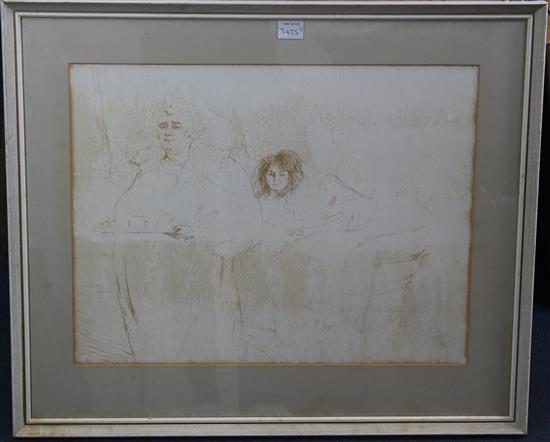 Henri Toulouse-Lautrec (1864-1901) Elles. London: The Toulouse-Lautrec Circle, 1969, 20.25 x 15.5in.